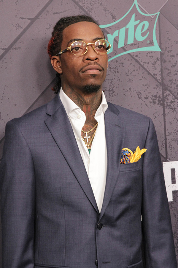 Rich homie Quan at the BET Hip Hop Awards in 2025