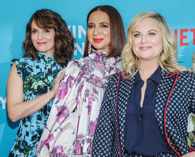 Tina Fey with Maya Rudolph and Amy Poehler