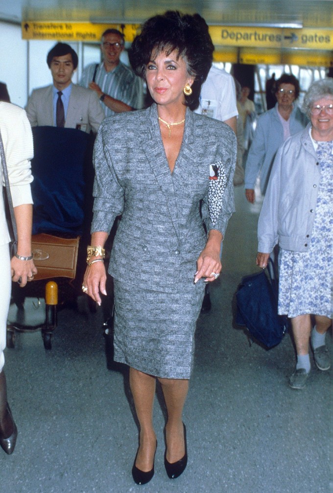 Elizabeth Taylor in 1987