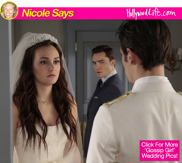 Blair Waldorf and Louis Wedding