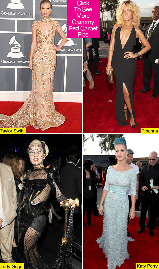 Grammy Awards Red Carpet 2012