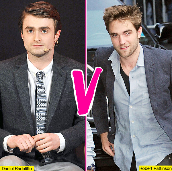 Daniel Radcliffe Robert Pattinson