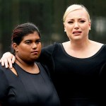 Bridget McCain and Meghan McCain, daughters of Senator John McCain, R-Ariz., watch as Cindy McCain, lays a wreath at the Vietnam Veterans Memorial in Washington,, during a Funeral procession to carry the casket of her husband from the U.S. Capitol to National Cathedral for a Memorial Service. McCain served as a Navy pilot during the Vietnam War and was a prisoner of war for more than five years.
Funeral of John McCain, Washington DC, USA - 02 Sep 2018