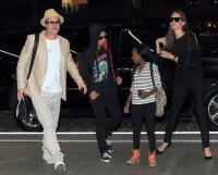 Brad Pitt Maddox Fight Plane