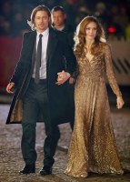 Us Director and Actress Angelina Jolie (r) and Her Partner Brad Pitt (l) Arrive For the Premiere of the Movie 'In the Land of Blood and Honey' During the 62nd Berlin International Film Festival in Berlin Germany 11 February 2012 the Movie is Presented in the Section Berlinale Special at the 62nd Berlinale Running From 09 to 19 February Germany Berlin
Germany Berlin Film Festival 2012 - Feb 2012