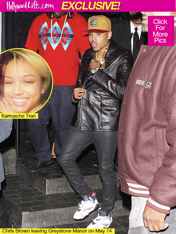 Chris Brown Karreuche Tran Birthday