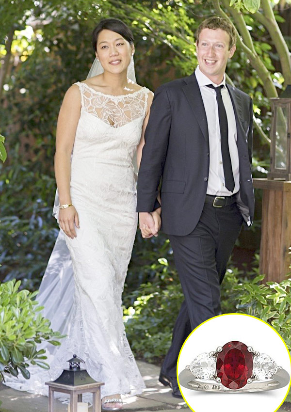 Priscilla Chan Wedding Ring