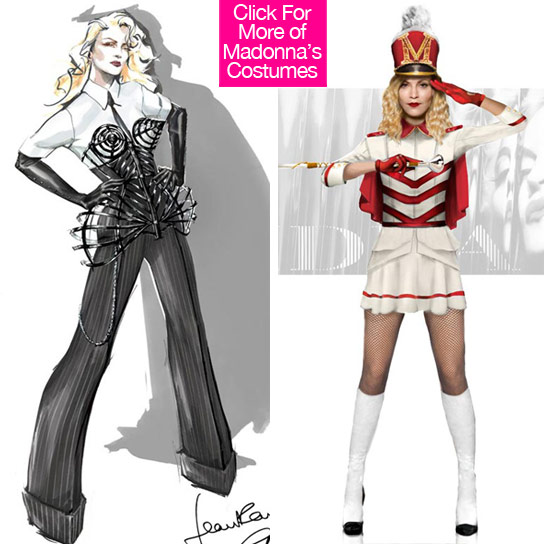First Look at Madonna's Costumes