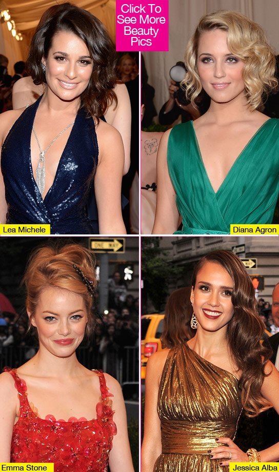 Met Ball 2012 Beauty