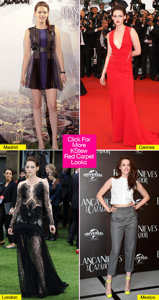 Kristen Stewart Snow White and The Huntsman Looks