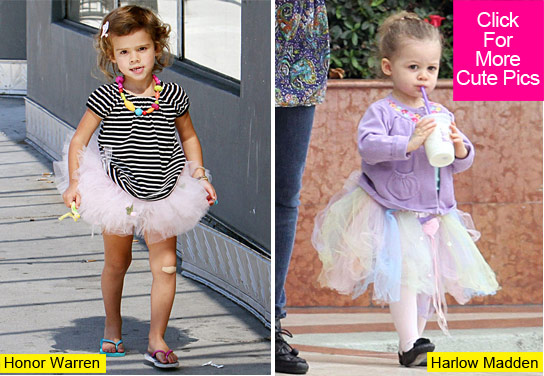Celebrity Kids Ballerinas
