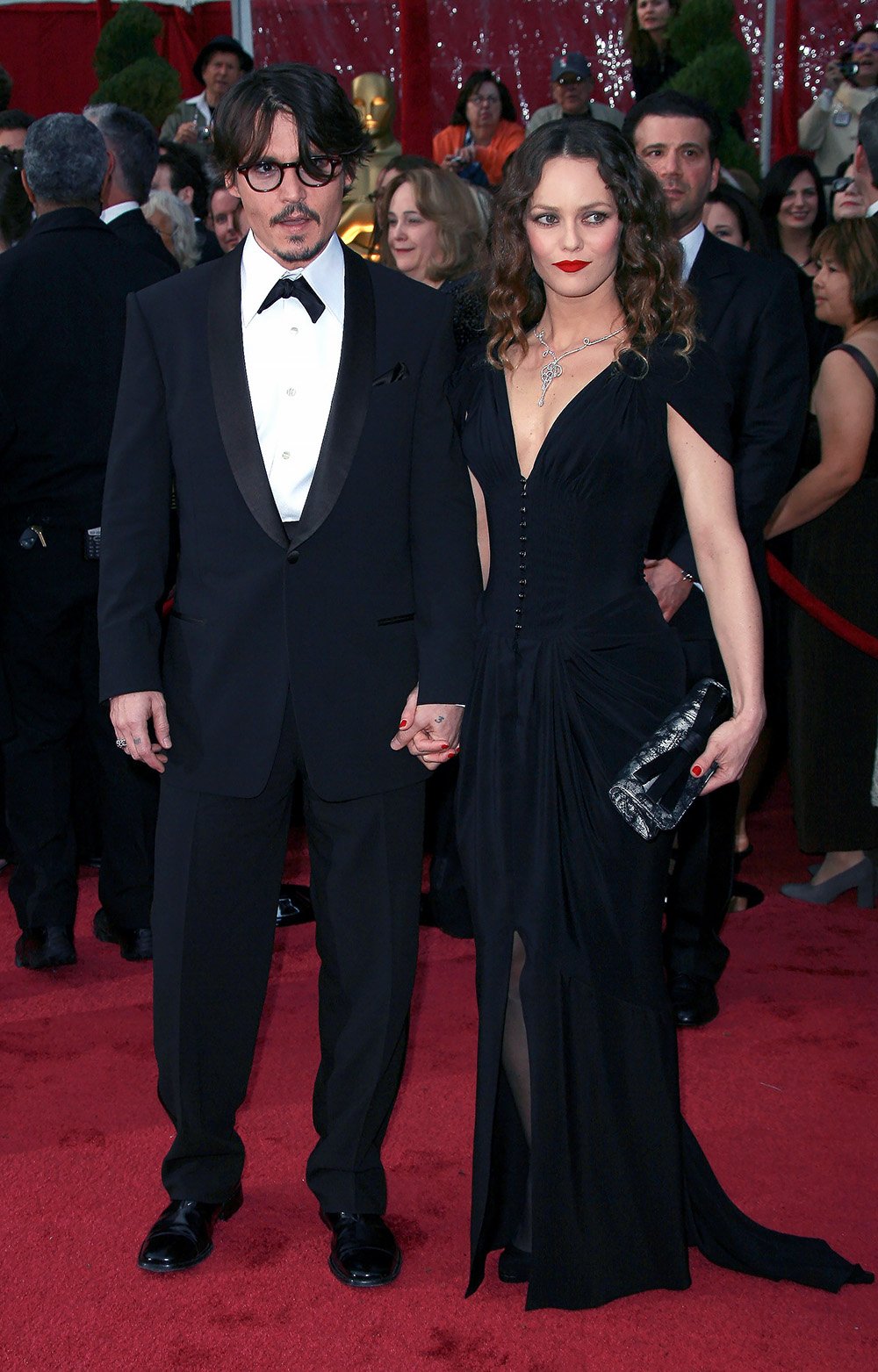 Johnny Depp and Vanessa Paradis
80th Annual Academy Awards Arrivals, Los Angeles, America - 24 Feb 2008