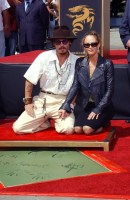 Johnny Depp and Vanessa Paradis
JOHNNY DEPP HANDPRINT AND FOOTPRINT CEREMONY, LOS ANGELES, AMERICA  - 16 SEP 2005