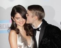 Selena Gomez and Justin BieberAmerican Music Awards, Arrivals, Los Angeles, America - 20 Nov 2011