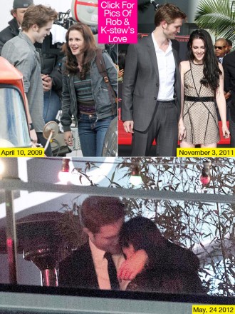 Kristen Stewart and Robert Pattinson