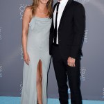 Jennifer Aniston, left, and Justin Theroux arrive at the 21st annual Critics' Choice Awards at the Barker Hangar on Sunday, Jan. 17, 2016, in Santa Monica, Calif. (Photo by Jordan Strauss/Invision/AP)