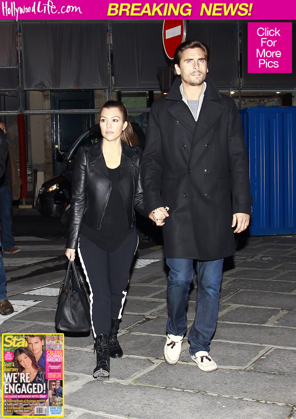 Kourtney and Scott Engaged