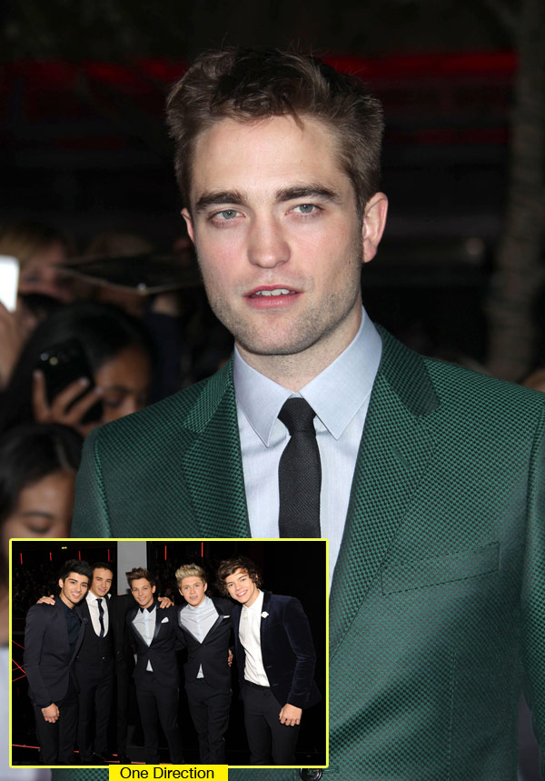 Robert Pattinson One Direction