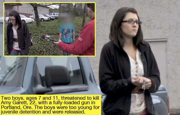 11-Year-Old Holds Woman at Gunpoint