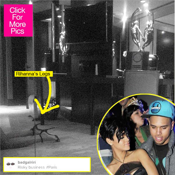 Rihanna Chris Brown Paris