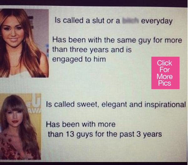 Miley Cyrus Disses Taylor Swift