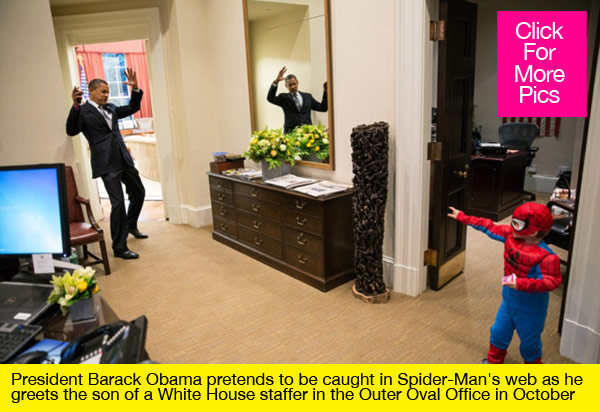 Obama Spiderman