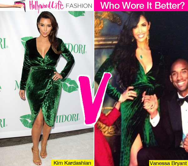 Kim Kardashian Vanessa Bryant Who Wore It Better