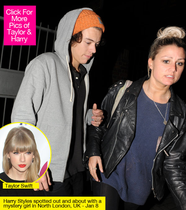 Harry Styles and Mystery Blonde