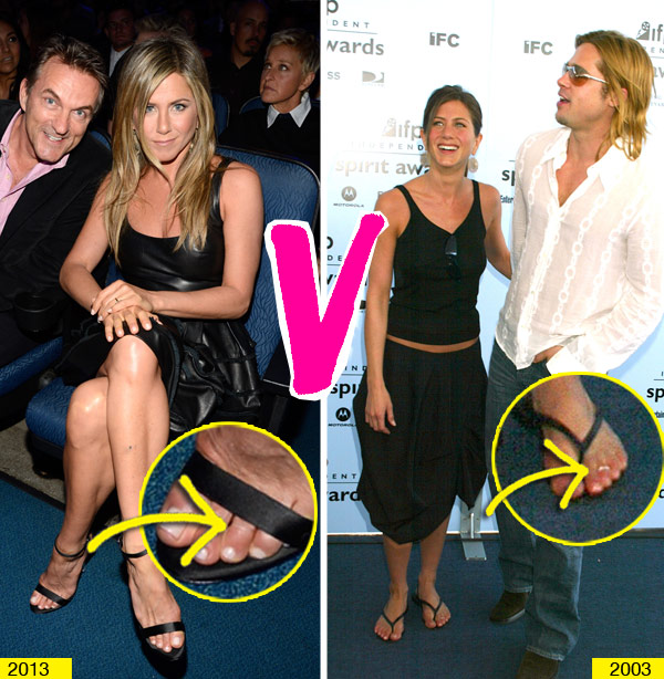 Jennifer Aniston Toe Ring