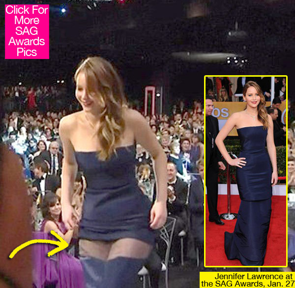 Jennifer Lawrence SAG Awards Dress