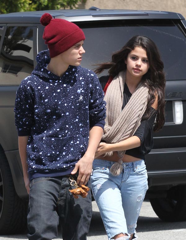 Selena Gomez Justin Bieber Split