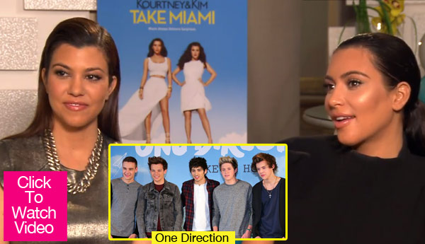 Kim Kardashian One Direction