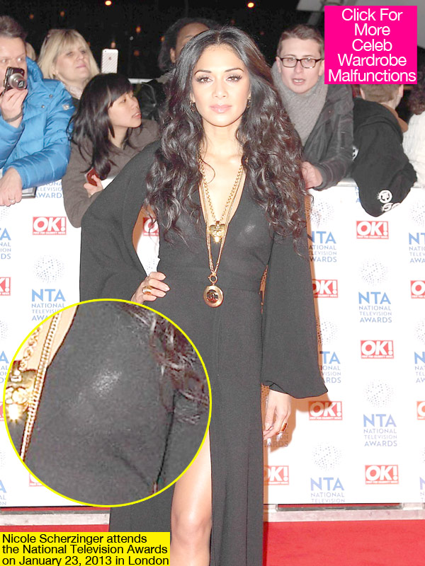 Nicole Scherzinger Wardrobe Malfunction