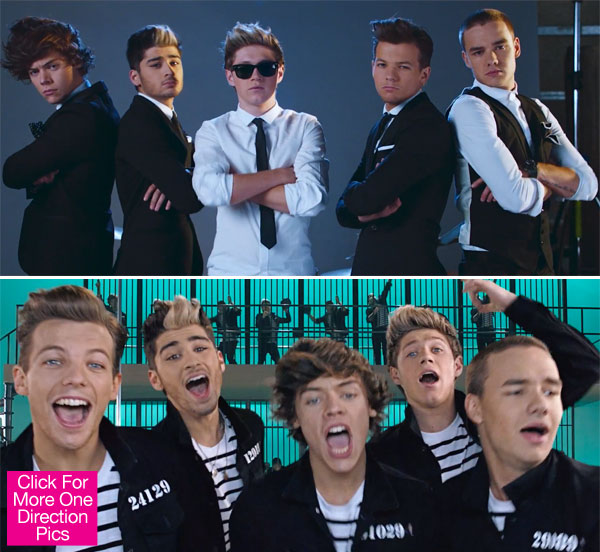 One Direction Kiss You Video