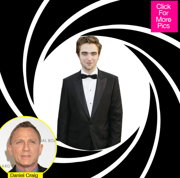Robert Pattinson James Bond