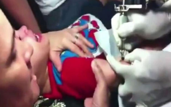 Mother Toddler Tattoo