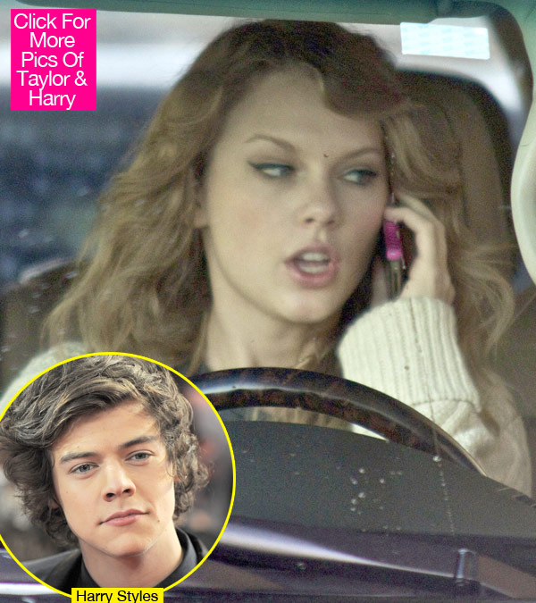 Taylor Swift Texting Harry Styles