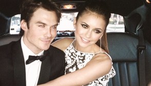 Ian Somerhalder Nina Dobrev Oscars
