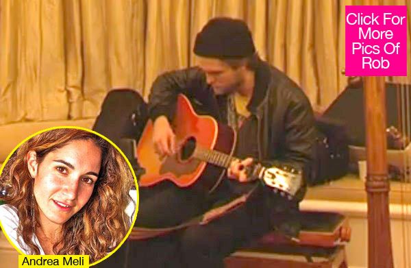 Robert Pattinson Guitar Video