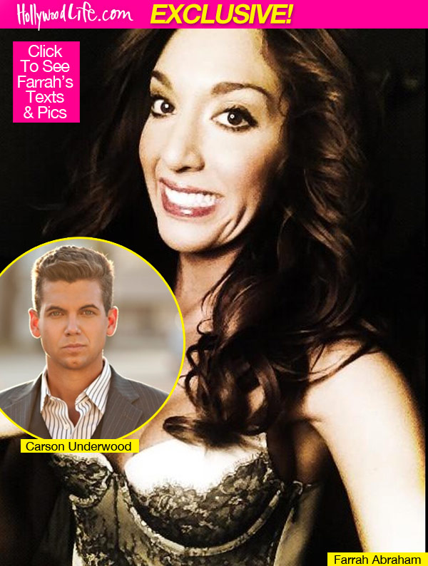 Carson Underwood Farrah Abraham