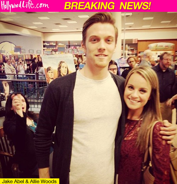 Allie Woods Jake Abel Engaged