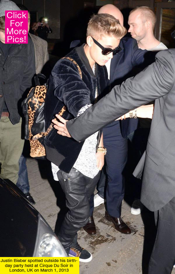 Justin Bieber Birthday Party