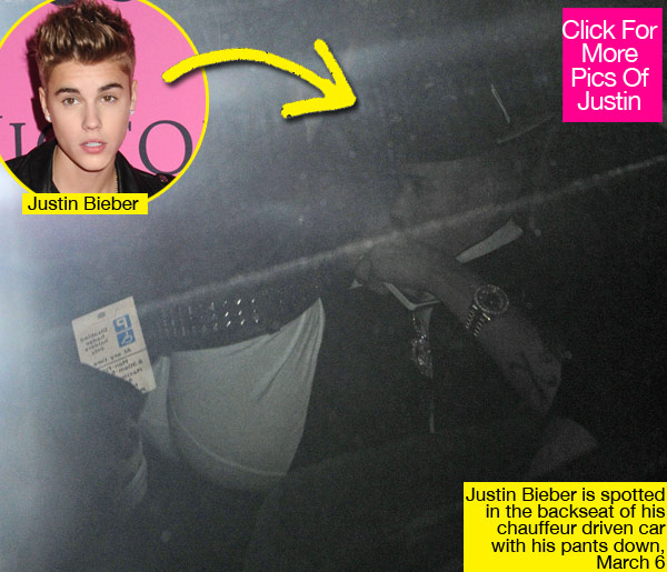 Justin Bieber Pants Down