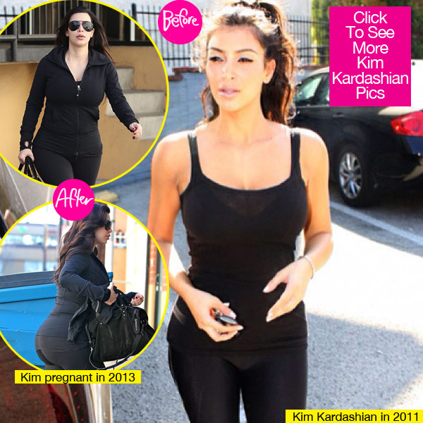 Kim Kardashian Skinny Body