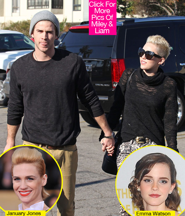 Emma Watson Liam Hemsworth Flirting
