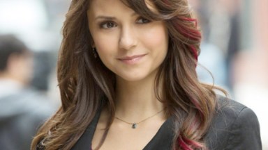 Nina Dobrev Pink Hair Vampire Diaries