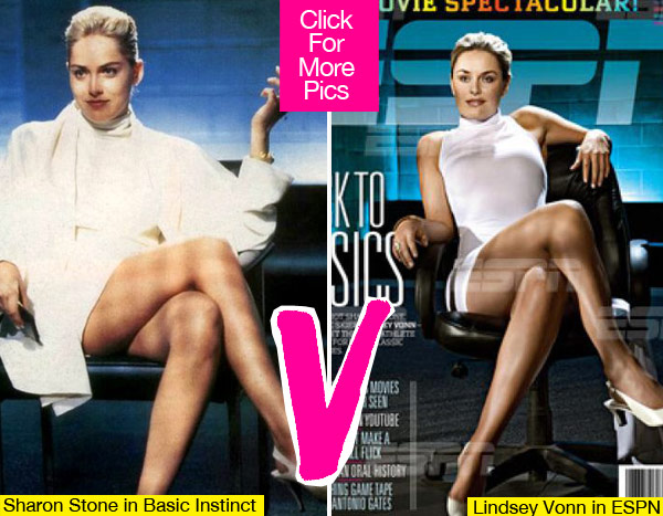 Lindsey Vonn Basic Instinct