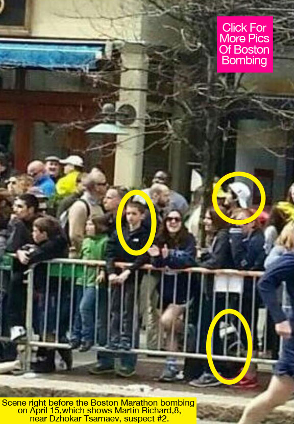 Boston Bombing Crime Scene