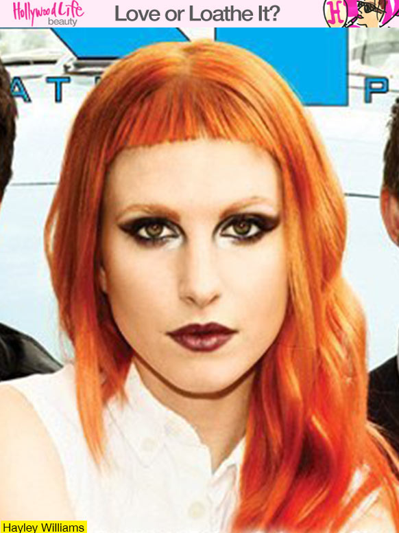 Hayley WIlliams Bangs