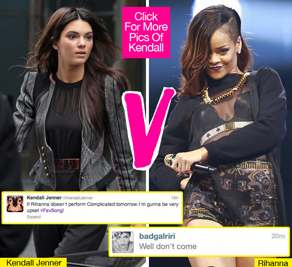 Rihanna Disses Kendall Jenner